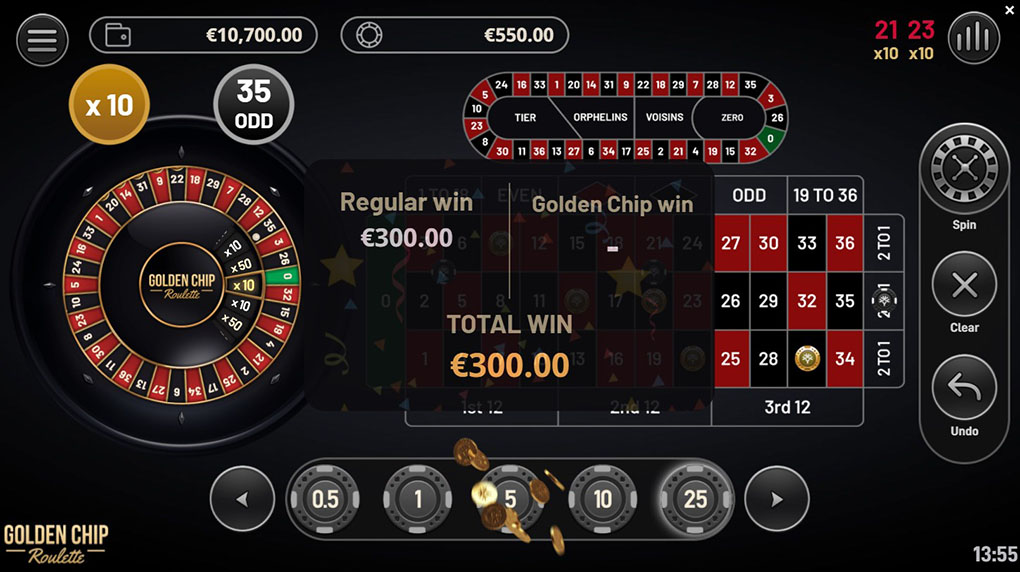 Golden Chip Roulette