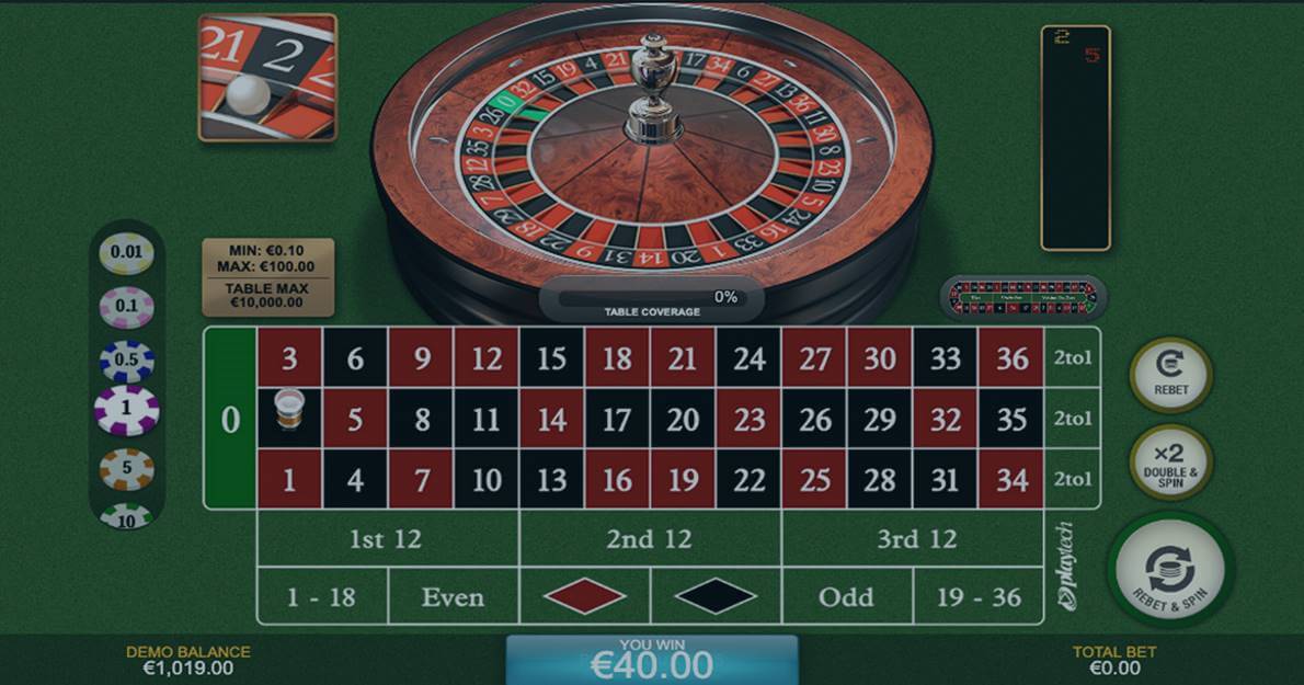 Играйте в European Roulette Pro онлайн